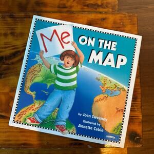 Vintage 1997 Me On The Map Paperback Book